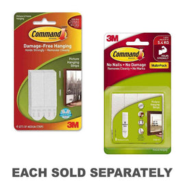Command Picture Hanging Strips Medium (White)