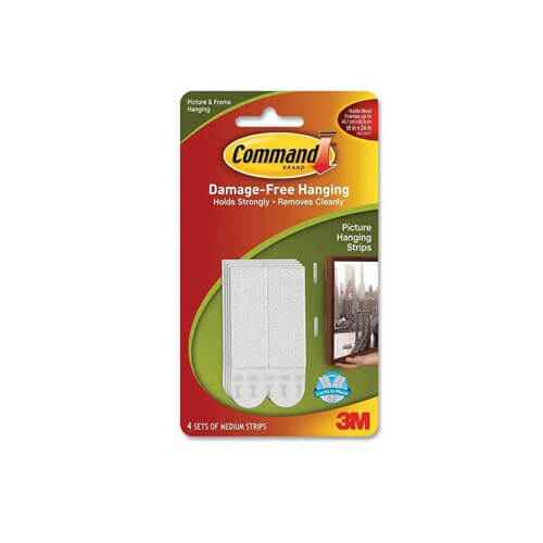 Command Picture Hanging Strips Medium (White)