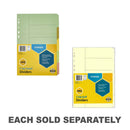 Marbig 5 Tab Manilla Dividers (A4)-1