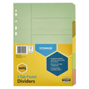 Marbig 5 Tab Manilla Dividers (A4)-5