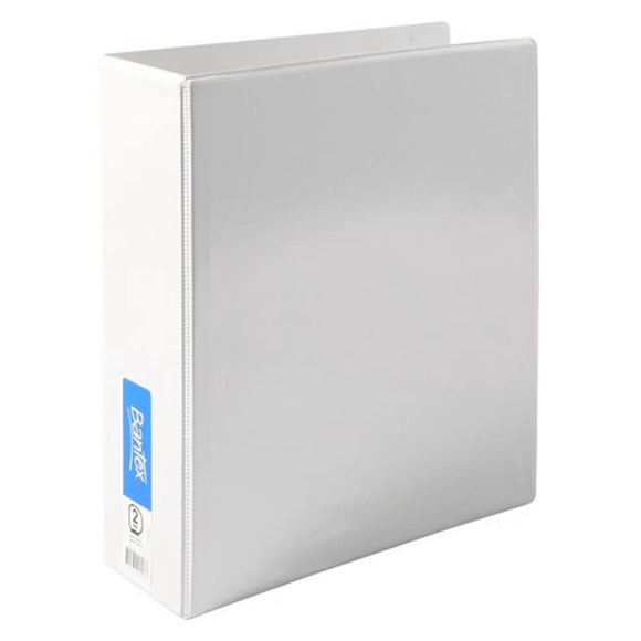 Classeur à Anneaux Bantex 65mm A4 (Blanc)