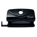 Stat 2 Hole Puncher Small 10 Sheets (Black)-5