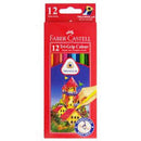 Faber-Castell Triangular Grip Coloured Pencils