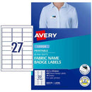 Avery Silk Name Badge Label