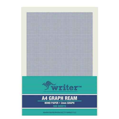 Writer Portrait Graph Paper (1 Ream)