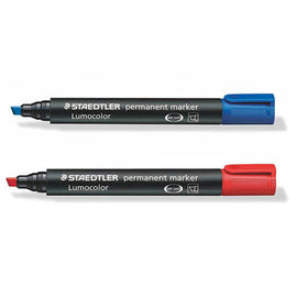 Staedtler Lumocolor Permanent Chisel Tip Marker 10pc - 0