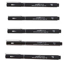 Uni Pin Fine Line Drawing Pen 12pcs (Black)-3