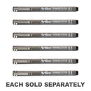 Artline Drawing System Pen 12pcs (Black)