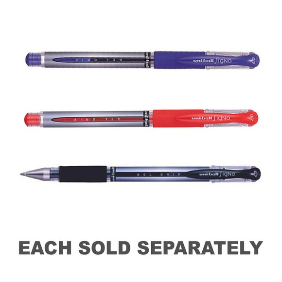 Uni-Ball Signo Gel Grip Gel Pen Fine (Box of 12)