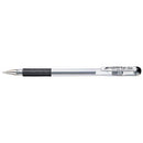 Pentel Hybrid Gel Grip Rollerball Pen 0.6mm-3