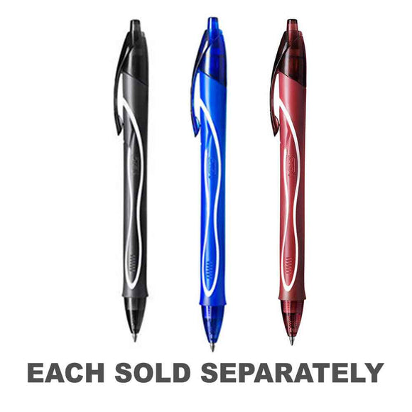 Bic Gelocity Quick Dry Retractable Pen (Box of 12)