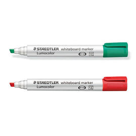 Staedtler Lumocolor Chisel Whiteboard Marker 10pcs - 0