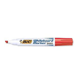 Bic Chisel Tip Whiteboard Marker (Box of 12) - 0