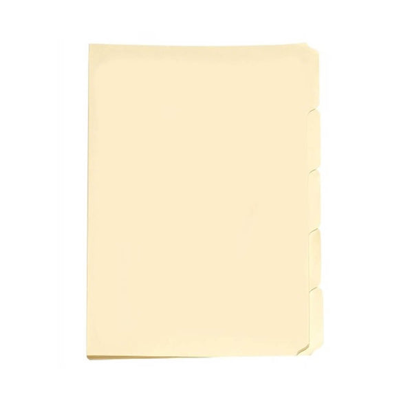 Avery Foolscap Manilla Folders with Tabs (Pack of 50)