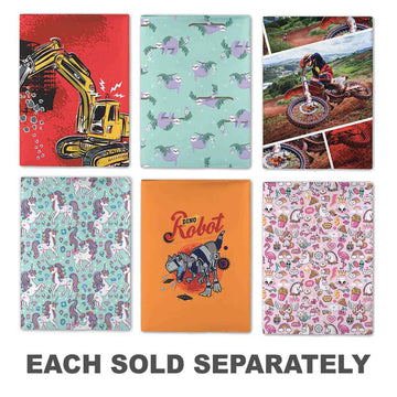 School Buzz Scrapbook Sleeves 6pk