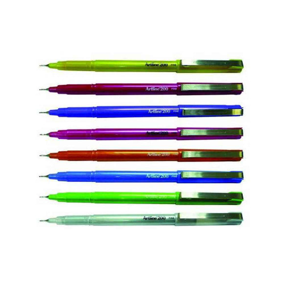 Artline Fineliner Felt Tip Pen 0.4mm (Box of 12)