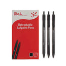 Stat Retractable Medium Ballpoint Pen 1mm (Box of 12)-4
