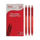 Stat Retractable Medium Ballpoint Pen 1mm (Box of 12)-6