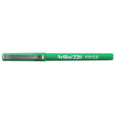 Artline Super Fine Point Green Marker (0.2mm)-3