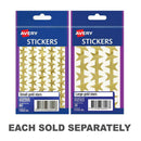 Étiquettes Étoiles Dorées Avery F/P (Paquet de 10)