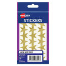 Étiquettes Étoiles Dorées Avery F/P (Paquet de 10)