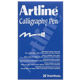 Artline Calligraphy Pen 2.5mm (Silver)