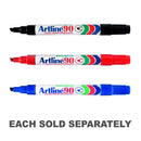 Artline Chisel Tip Permanent Marker 5mm (Pack of 12)-1