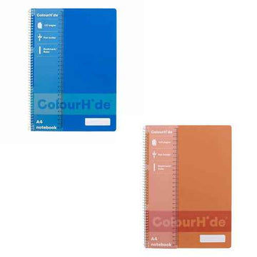 Colourhide A4 Notebook 120pg