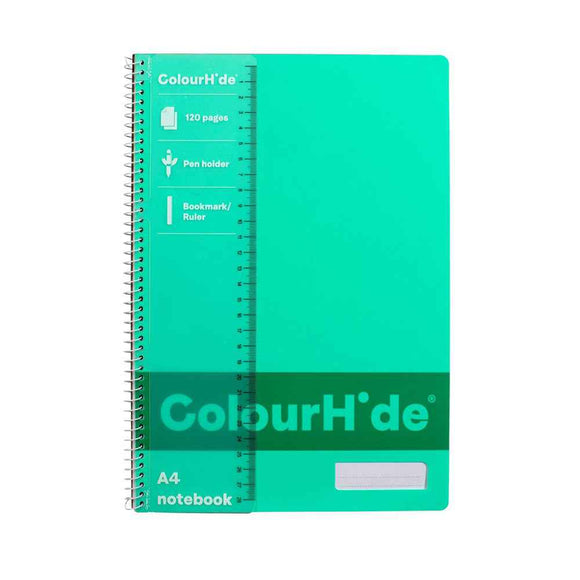 Colourhide A4 Notebook 120pg