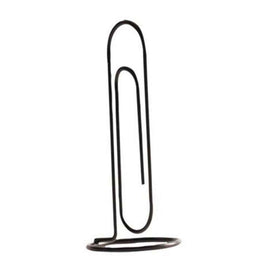 Deflect-O Desk Top Clip Memo Holder with Chrome Design