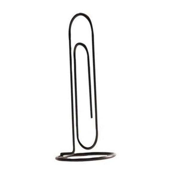 Deflect-O Desk Top Clip Memo Holder with Chrome Design