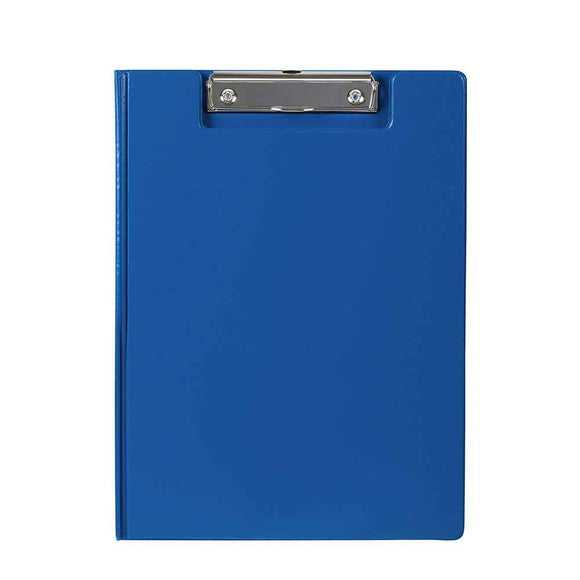 Marbig A4 PVC Clipfolder (Blue)
