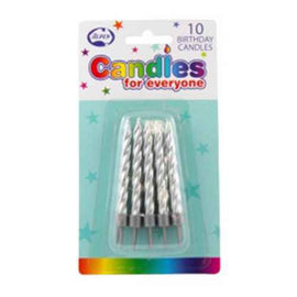 Alpen Spiral Birthday Candles 10pcs