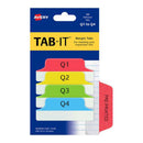 Margin Quarters Q1-Q4 Tabs 24pcs (64x26mm)