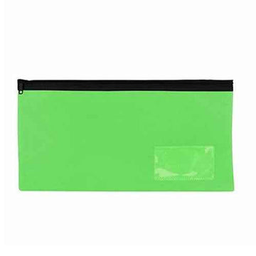 Celco Bright Pencil Case w/ 1 Zip (Lime Green)