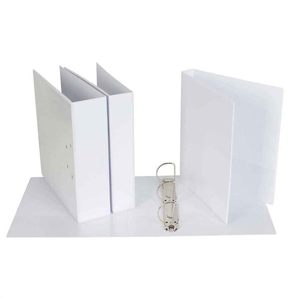 Cumberland Ecowise A4 2D-Ring Insert Binder (White)