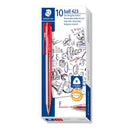 Staedtler 423 Fine Ballpoint Pen (Box of 10)-4
