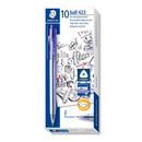 Staedtler 423 Fine Ballpoint Pen (Box of 10)-3