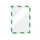 Durable A4 Duraframe Security Safety Sign 2pcs