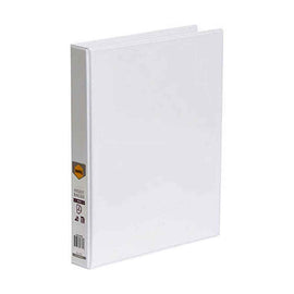 Marbig Clearview A4 2D-Ring Insert Binder 25mm (White)