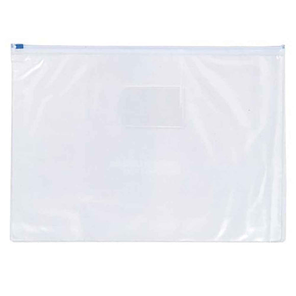 Marbig Transparent Data Case Envelope with Ziplock
