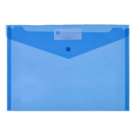 Marbig A4 Document Wallet with Button