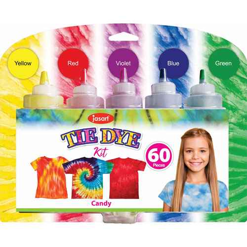 Jasco Tie Dye Kit (Pack of 60)