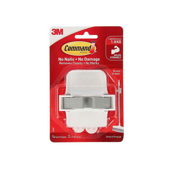 Command Broom Gripper (White)