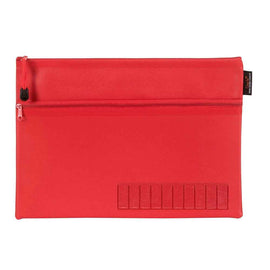 Celco 2 Zip Pencil Case 345x264mm (Red)