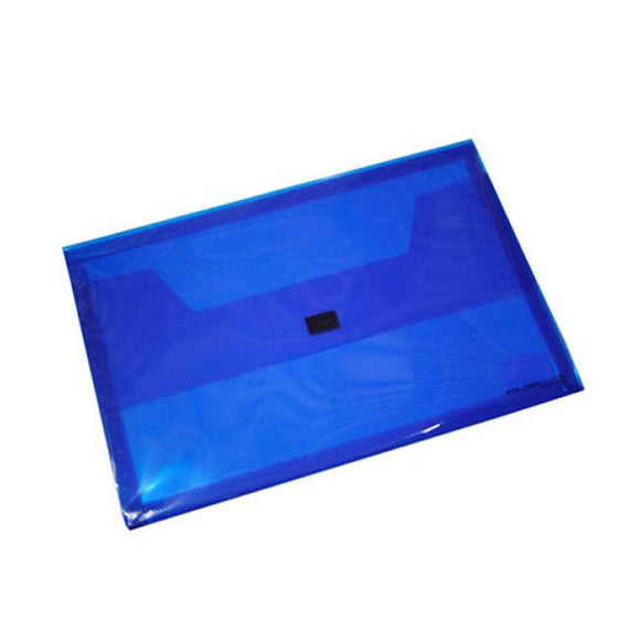 Bantex Polypro Document Wallet (Blue)