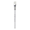 Jasart Taklon Short Flat Brush (White)-10