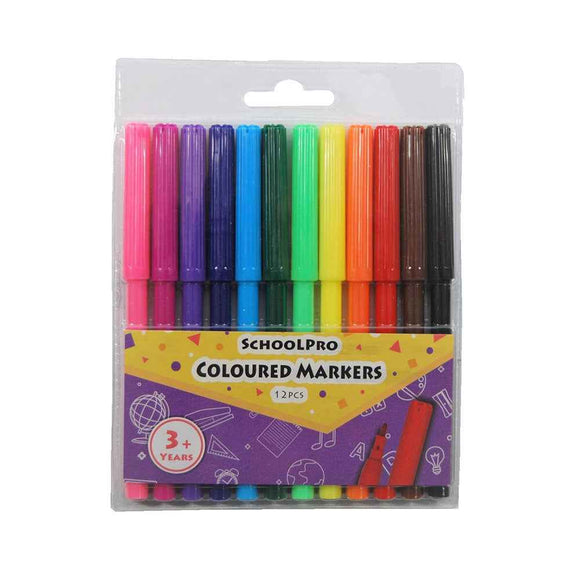Marqueur Schoolpro (Paquet de 12)