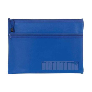 Celco 2 Zip Pencil Case 350x180mm (Blue)