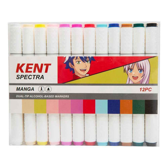 Kent Spectra Graphic Design Marker Set 12pcs
